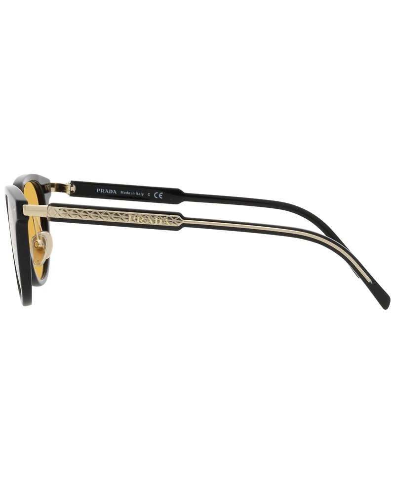 Prada Round Men's Sunglasses