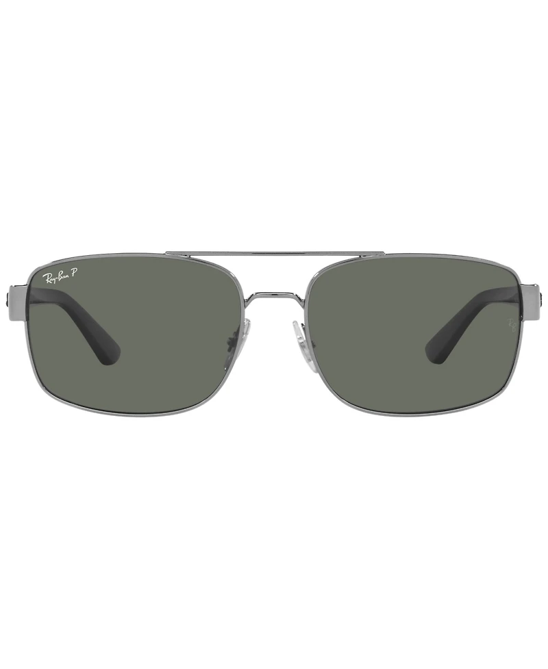 Ray-Ban Men's Polarized Sunglasses, RB3687