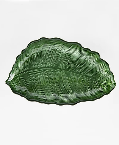 Tropical Palm Plate, Set of 2