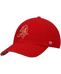Men's x Zubaz Red Tampa Bay Buccaneers Undervisor Clean Up Adjustable Hat