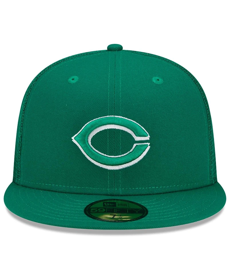 Men's Green Cincinnati Reds 2022 St. Patrick's Day On-Field 59Fifty Fitted Hat