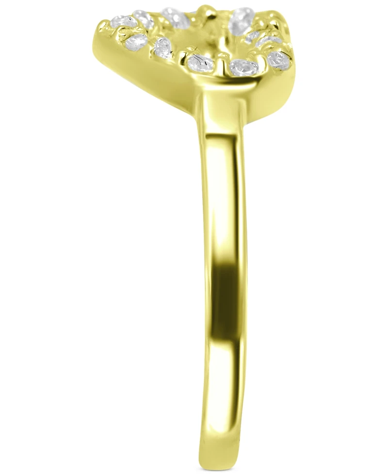 Giani Bernini Cubic Zirconia Heart Toe Ring, Created for Macy's