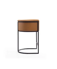 Manhattan Comfort Cosmopolitan Leatherette Upholstered Counter Stool