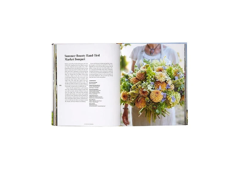 Floret Farm's A Year in Flowers: Designing Gorgeous Arrangements for Every Season (Flower Arranging Book, Bouquet and Floral Design Book) by Erin Benz