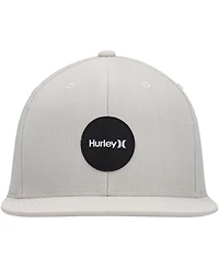 Men's Hurley Heather Gray H20-Dri Point Break Snapback Hat