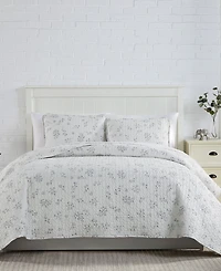 Southshore Fine Linens Sweet Florals Quilt Set 3-Pc. Set, Twin/Twin Xl