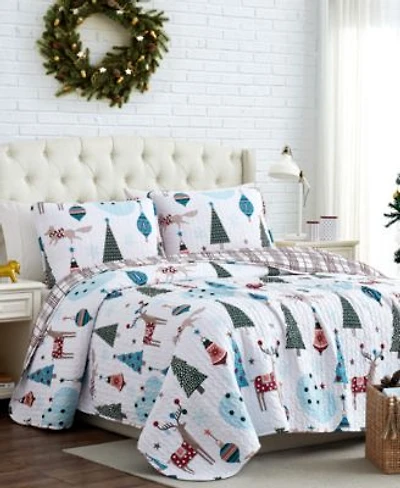 Southshore Fine Linens Winter Wonderland Oversized Reversible 3 Pc. Quilt Sets