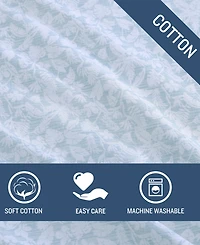 Tommy Bahama Home Koya Bay Cool Zone Cotton Percale 4 Piece Sheet Set