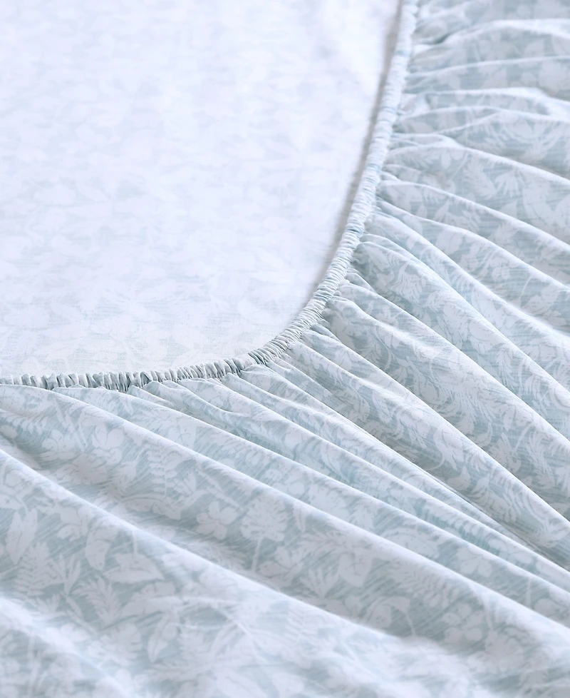 Tommy Bahama Home Koya Bay Cool Zone Cotton Percale 4 Piece Sheet Set, King
