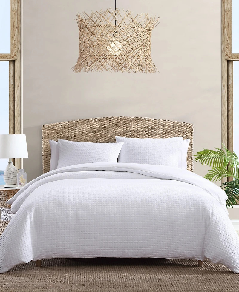 Tommy Bahama Home Basketweave Solid 4-Pc. Comforter Set, King