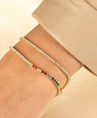 Women's Classic Thin Tennis Bracelet