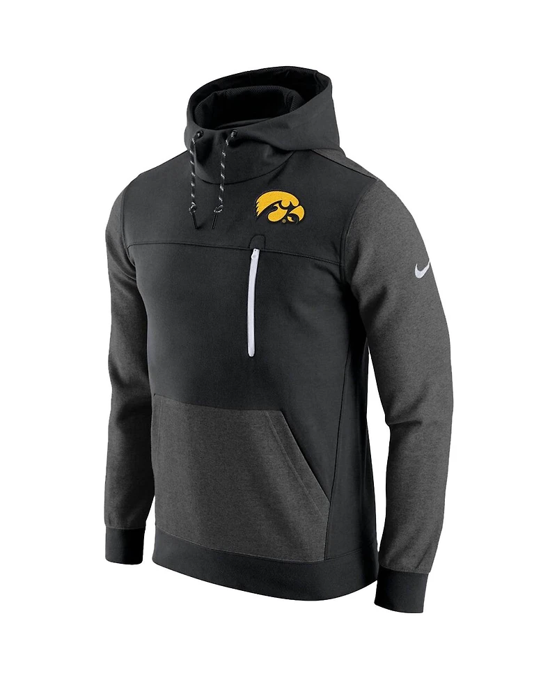 Men's Nike Black Iowa Hawkeyes Av-15 2.0 Pullover Hoodie