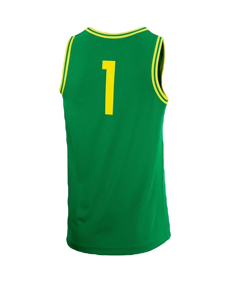 Nike Men's #1 Oregon Ducks Replica Team Basketball Jersey