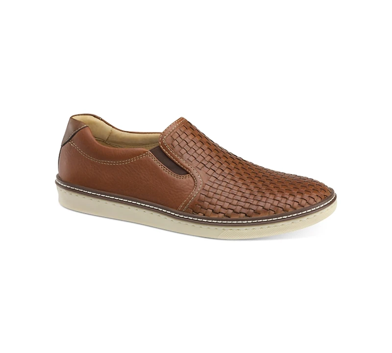 Johnston & Murphy Men's McGuffey Woven Slip-On Loafers