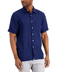 Club Room Men's 100% Linen Shirt