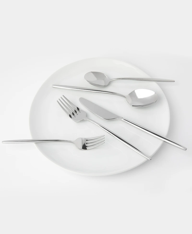 Cambridge Silversmiths Gaze Mirror 20-Piece Flatware Set, Service for 4