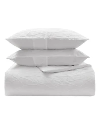 Vera Wang Abstract Crinkle 3-Pc. Comforter Set