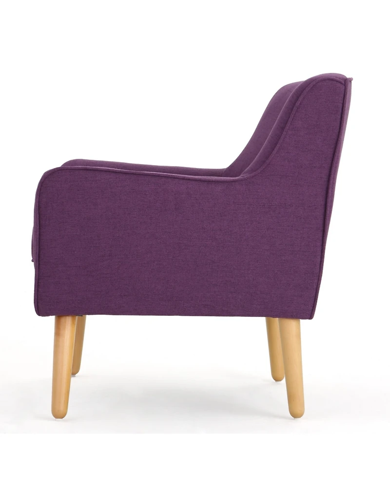 Felicity Mid Century Arm Chair Set, 2 Piece