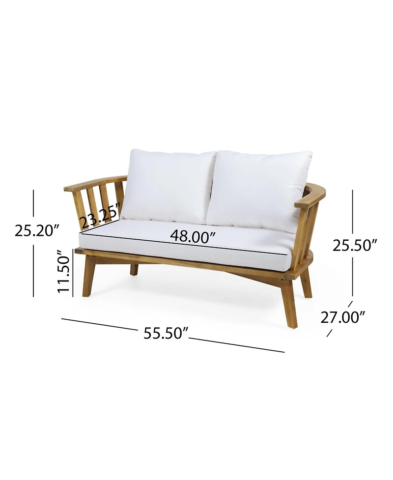Solano Outdoor Cushions Loveseat