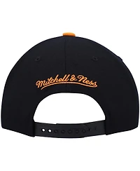 Men's Mitchell & Ness White and Orange Chicago Bulls Day One Snapback Hat