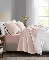 Madison Park 3M-Microcell Solid 4-Pc. Sheet Set, Queen