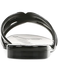Sam Edelman Women's Bay Logo Emblem Jelly Slide Sandals