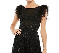 Mac Duggal Women's Embellished Lace Gown