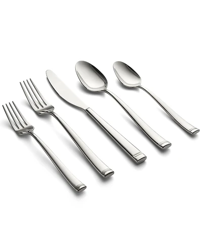 Cambridge Silversmiths Kingsland Mirror 20-Piece Flatware Set, Service for 4