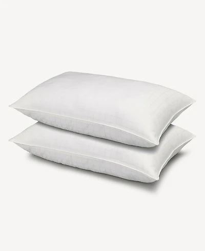 Ella Jayne 100% Cotton Dobby-Box Shell Firm Density Side/Back Sleeper Down Alternative -Pack Pillow