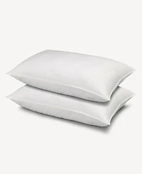 Ella Jayne 100% Cotton Dobby-Box Shell Firm Density Side/Back Sleeper Down Alternative -Pack Pillow