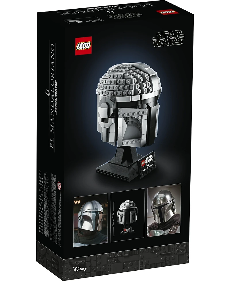 Lego Star Wars 75328 The Mandalorian Adult Toy Helmet Building Set