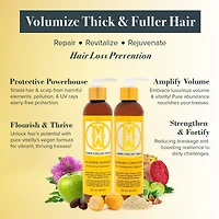 Omm Collection Natural Hair Thickening Set