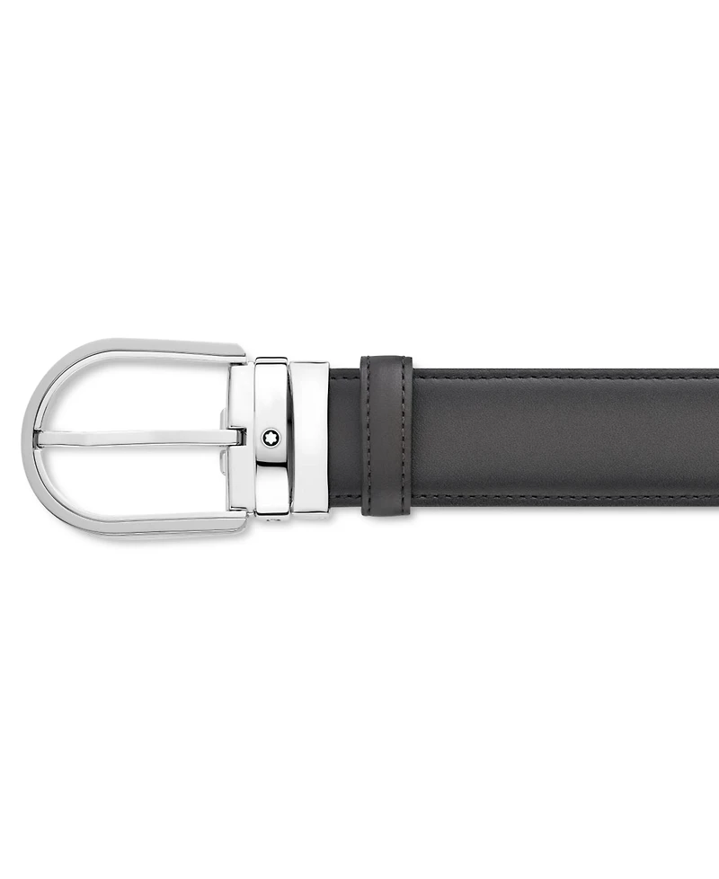 Montblanc Horseshoe Leather Belt
