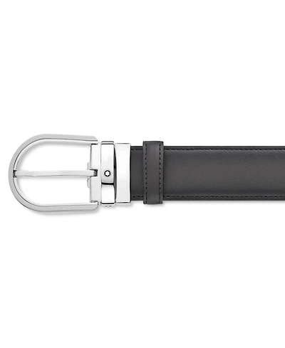 Montblanc Horseshoe Leather Belt