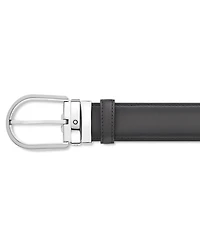 Montblanc Horseshoe Leather Belt