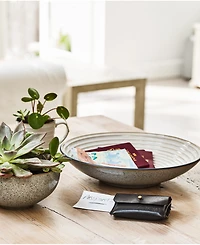 Denby Studio Grey Large Ridged Bowl
