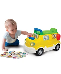 Brilliant Beginnings Ride 'Em Tiger Safari Foot to Floor Ride-On Activity Bus