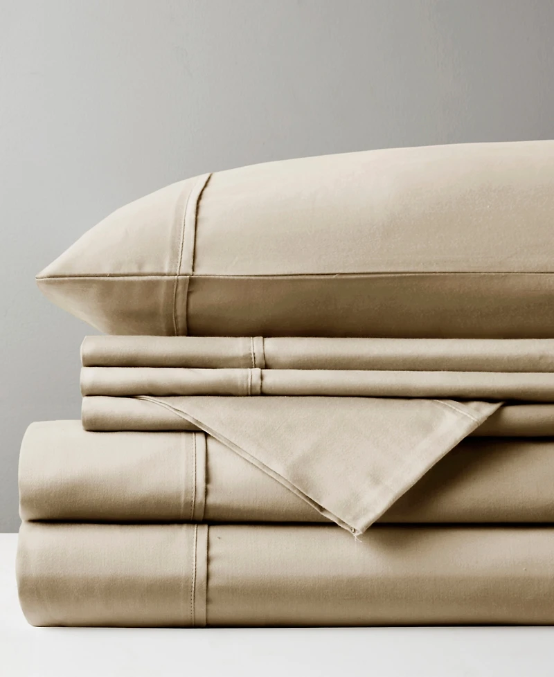 Madison Park 800 Thread Count Cotton Blend Sateen 7-Pc. Sheet Set, Split King