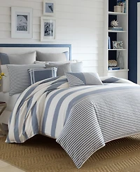 Nautica Fairwater Reversible 2-Pc. Duvet Cover Set, Twin