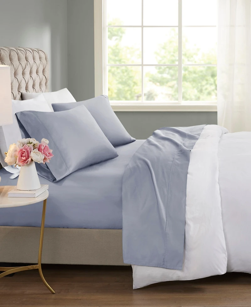 Beautyrest Cooling 600 Thread Count Cotton Blend 4-Pc. Sheet Set