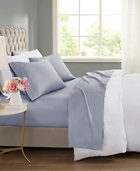 Beautyrest Cooling 600 Thread Count Cotton Blend 4-Pc. Sheet Set