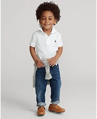Polo Ralph Lauren Toddler and Little Boys Cotton Mesh Shirt