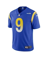 Nike Men's Matthew Stafford Bone Los Angeles Rams Vapor Limited Jersey