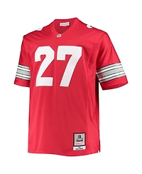 Men's Mitchell & Ness Eddie George Scarlet Ohio State Buckeyes Big and Tall Legacy Alumni Jersey
