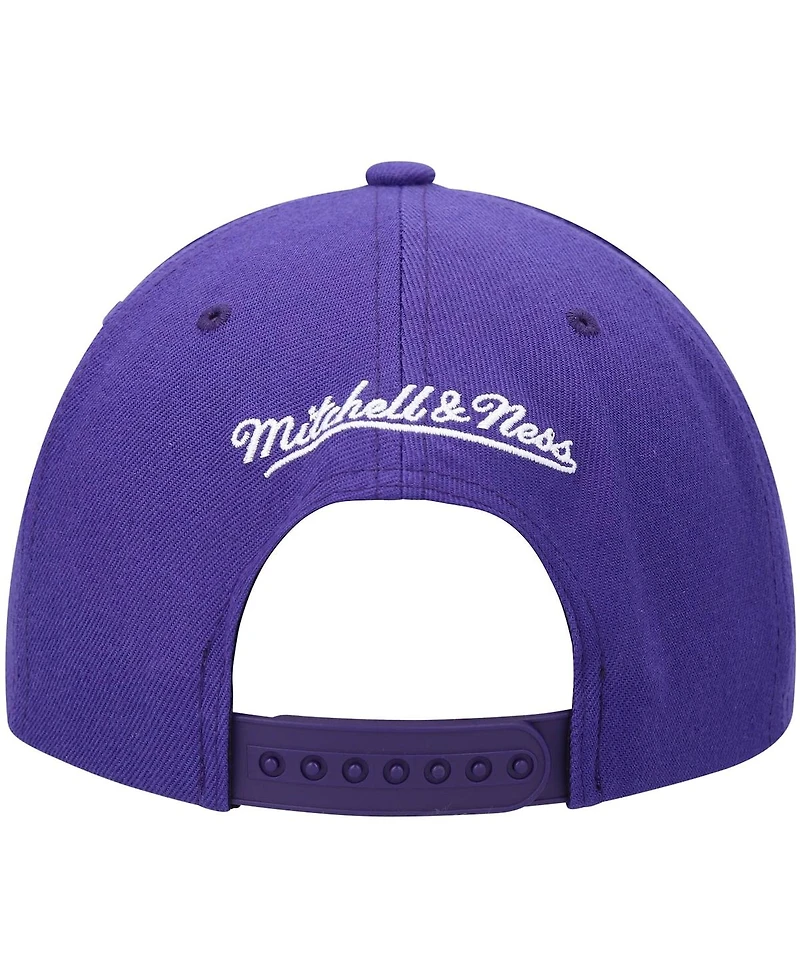 Men's Mitchell & Ness Purple Phoenix Suns Hardwood Classics Team Ground 2.0 Snapback Hat