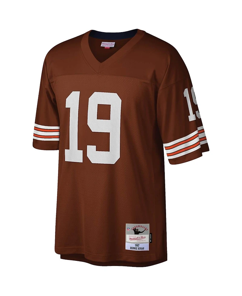 Men's Mitchell & Ness Bernie Kosar Brown Cleveland Browns Legacy Replica Jersey
