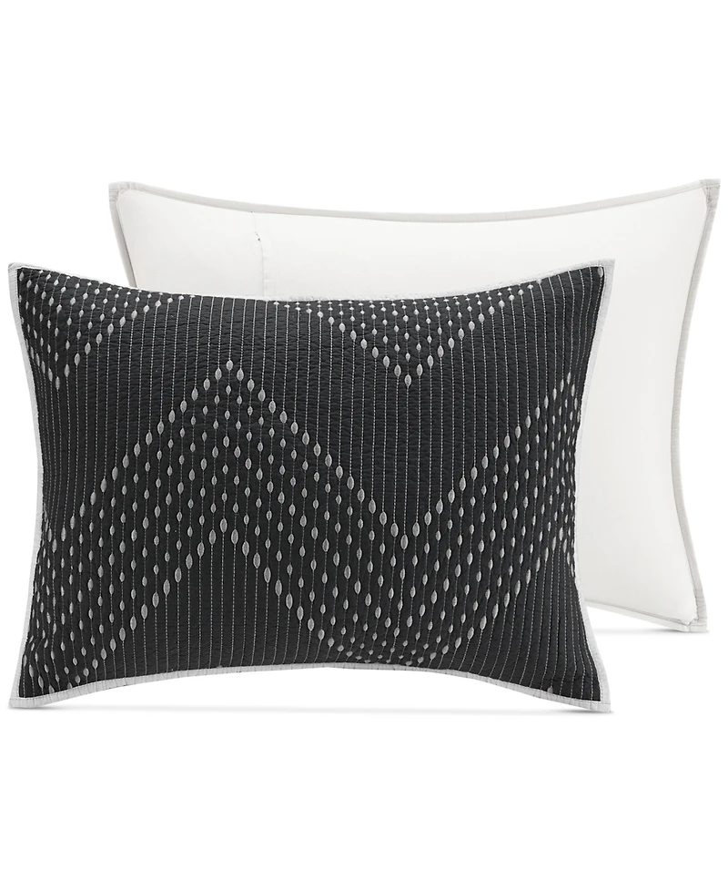 Ink+Ivy Pomona Boho Chevron 3-Pc. Quilt Set, Full/Queen