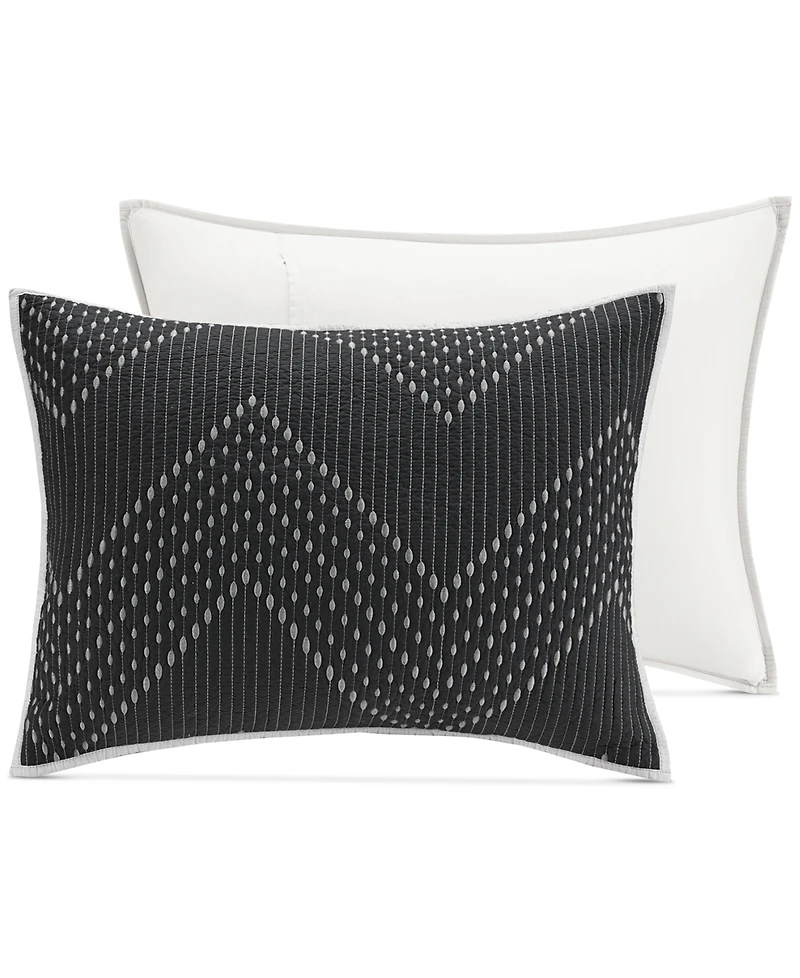 Ink+Ivy Pomona Boho Chevron 3-Pc. Quilt Set, King/California King