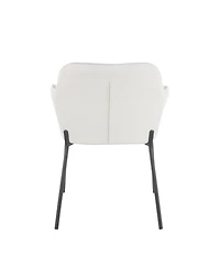 Lumisource Daniella Contemporary Dining Chair, 2 Piece Set