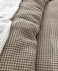 Levtex Mills Waffle Classic 3-Pc. Duvet Cover Set, Full/Queen